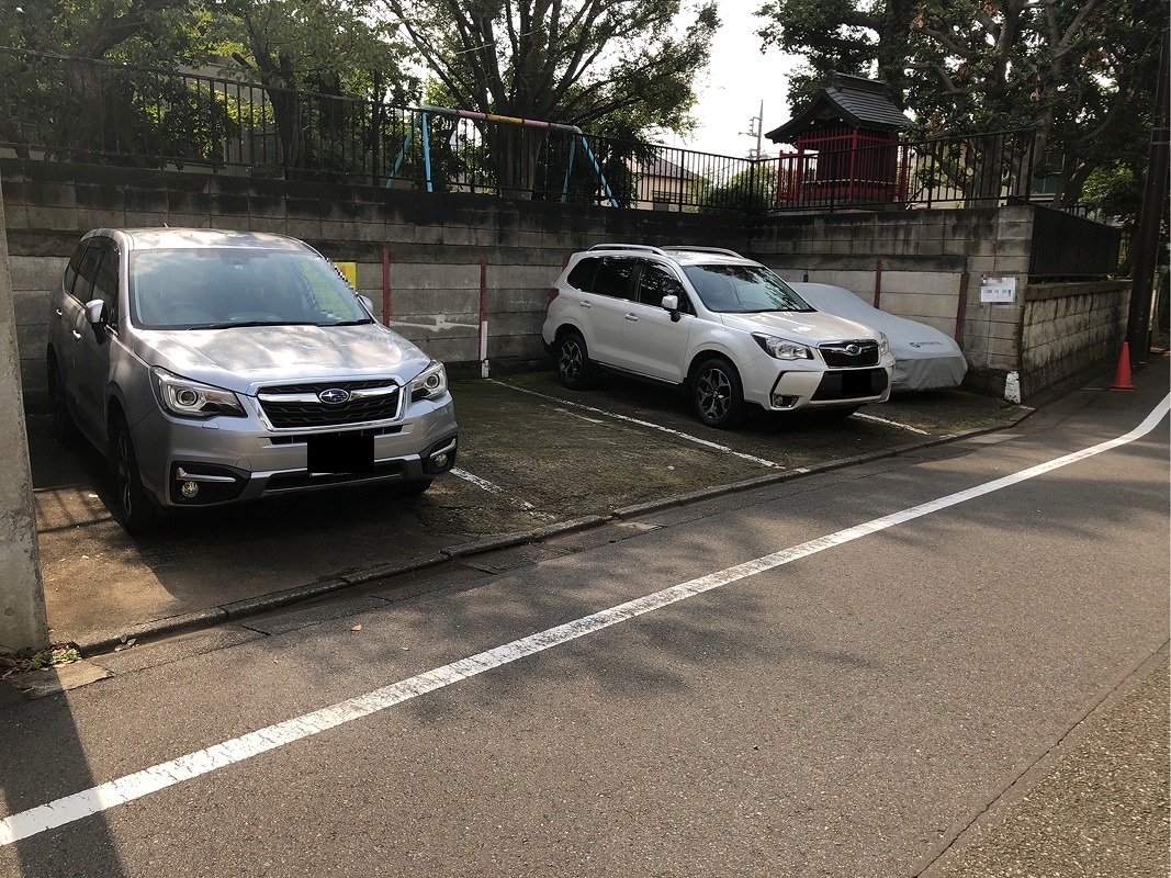 大田区西嶺町　月極駐車場